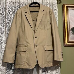 L.L. Bean Men’s Beige Sports Coat with Pockets